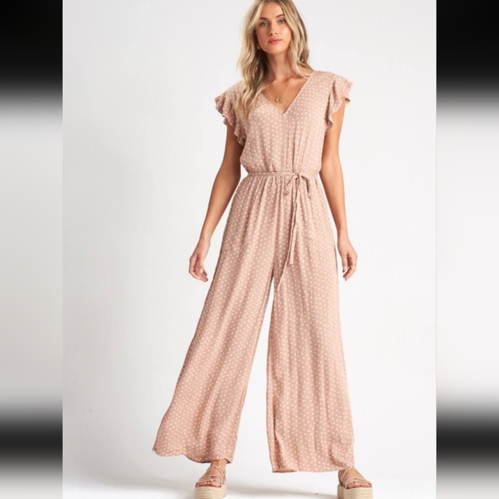 Billabong hearts game jumpsuit one piece romper